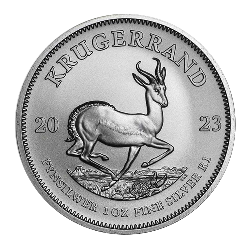 Image for 1oz Silver South African Krugerrand (2023) from TD Precious Metals